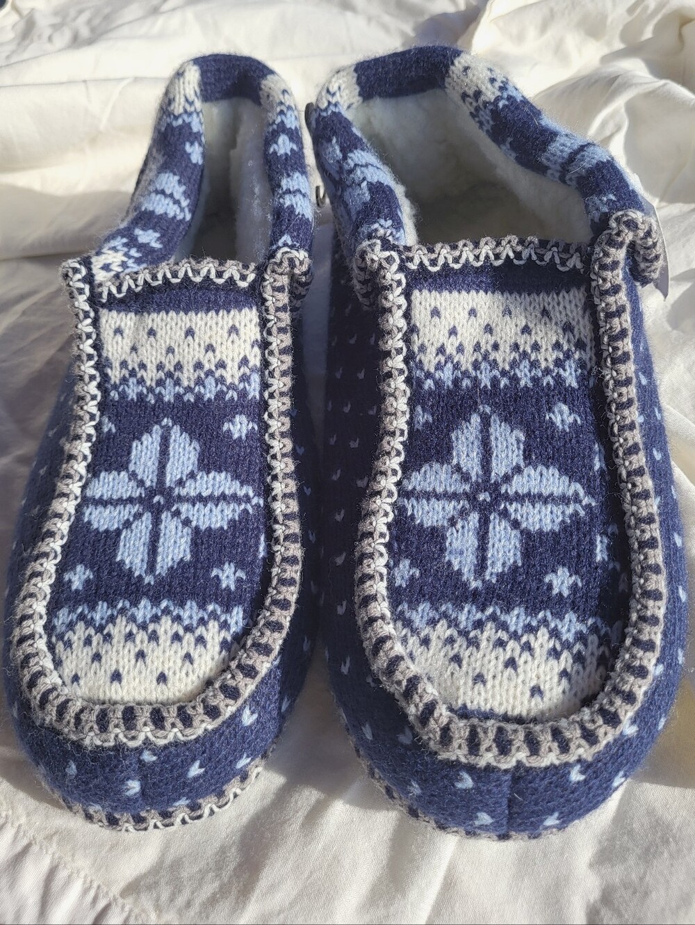Icemart Icelandic Design Nordic Knit Slippers EU 41 New NWT